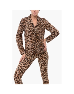 Пижамная рубашка с рисунком животных, Brown Dsquared2