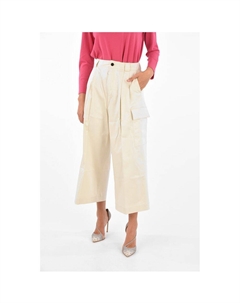 Бежевые хлопковые брюки, Beige Woolrich