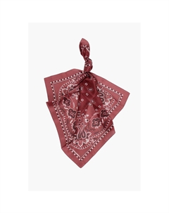 Шелковый платок с узором «Пейсли», Red Dsquared2