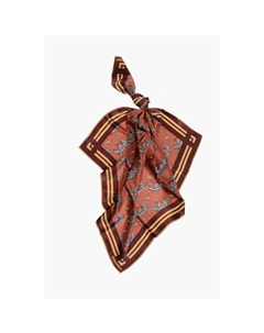 Шелковый платок с цветочным узором «пейсли», Bicolor Dsquared2