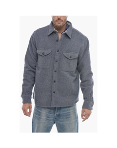 Верхняя рубашка ALASKAN из твила с двойным нагрудным карманом, Gray Woolrich