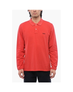 Вышитое поло с длинными рукавами, Red Woolrich
