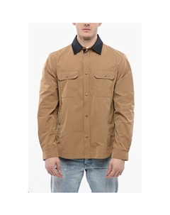Бежевые куртки и пальто из полиэстера, Beige Woolrich