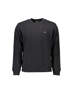 Черный хлопковый мужской свитер, Black Napapijri