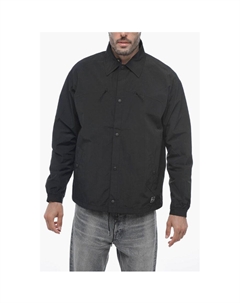 Нейлоновая верхняя рубашка MOUNTAIN STROLL с кнопками, Black Woolrich