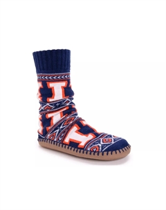 Game Day Unisex Slipper Носки, Illinois Muk luks