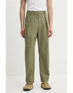 Хлопковые брюки панталон ренато, зеленый A.p.c.