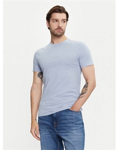 Облегающая футболка M2YI72 I3Z14, голубой Guess