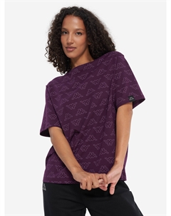 Футболка женская оверсайз De Omini, Фиолетовый Kappa