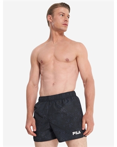 Шорты плавательные мужские, Черный Fila
