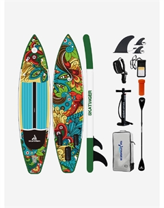 Надувной двухслойный SUP-борд SYLVA, 11'6"x32"x6" 350*81*15 см, сапборд, Голубой Skatinger