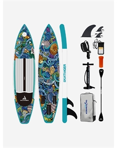 Надувной двухслойный SUP-борд UNDINE, 11'6"x32"x6" 350*81*15 см, сапборд, Синий Skatinger