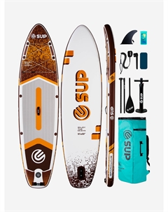 Надувной SUP-борд SPARKWAVE 03, 11' 335х83х15 см, сапборд, Коричневый E-sup