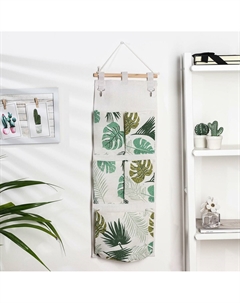 Органайзер подвесной с карманами Доляна