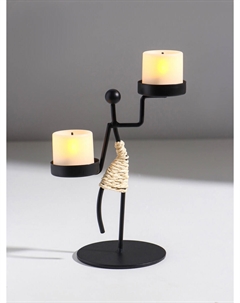 Подсвечник на 2 свечи Nobrand