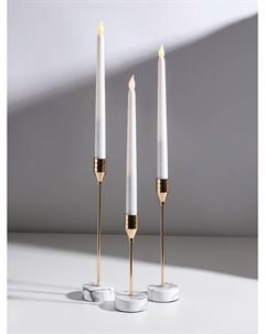 Набор подсвечников на 1 свечу Nobrand