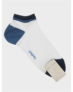 Белые спротивные носки с контрастной отделкой Story loris