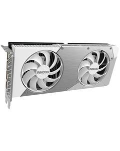 Видеокарта Inno3D GeForce RTX 5060 8192Mb, Twin X2 OC White 8G (N50602-08D7X-195070W) 1xHDMI, 3xDP, Ret Inno3d