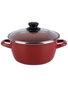 Кастрюля низкая с крышкой Toscana 20 (01105728) Vitrinor