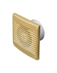 Вентилятор осевой С с антимоскитной сеткой 157х157 мм d100 мм бежевый Event