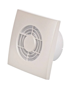 Вентилятор осевой Зефир с антимоскитной сеткой 157х157 мм d100 мм перламутр Event