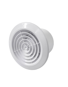 Вентилятор осевой КС с антимоскитной сеткой 145х145 мм d100 мм белый Event