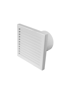 Вентилятор осевой В с антимоскитной сеткой 160х160 мм d100 мм белый Event