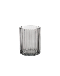 Стакан для ванной Fora Smoky Topaz настольный стекло черный (FOR-GLASS-ST044)