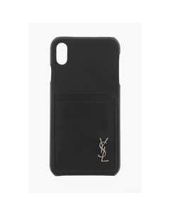 Кожаный чехол для iPhone XS Saint Laurent, Black Saint laurent