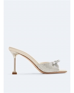 Сандалии Satin, белый Miu miu