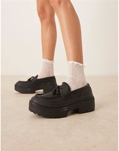 Лоферы Chuck Taylor All Star на платформе черного цвета Converse