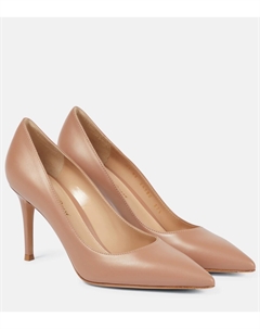 Кожаные туфли Gianvito 85, бежевый Gianvito rossi