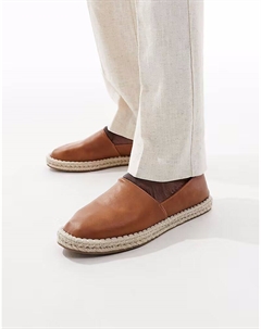 Эспадрильи в коричневом цвете Asos design