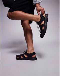 Сандалии Fisherman Tech черного цвета Asos design