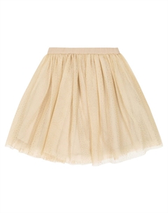 Юбка из тюля с блестками, розовый Bonpoint