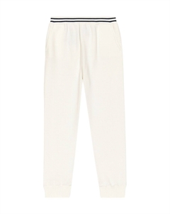 Спортивные брюки Sailor из хлопка и шелка, белый Loro piana