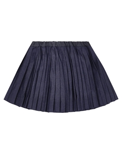 Плиссированная юбка из берилла, синий Bonpoint