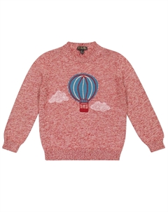 Свитер из натуральной шерсти с вышивкой, разноцветный Loro piana