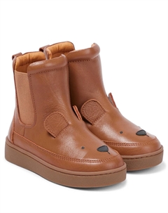 Кожаные сапоги Wadudu, коричневый Donsje