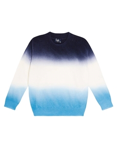 Свитер из натуральной шерсти, синий Il gufo