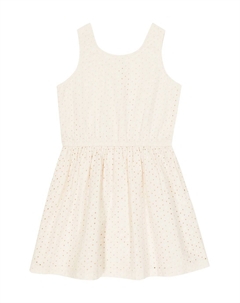 Платье Idaho с вышивкой английской вышивкой, бежевый Liewood