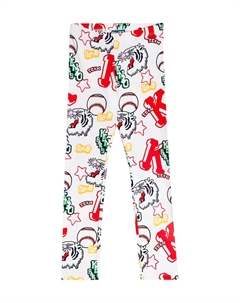 Леггинсы из смесового хлопка с принтом, разноцветный Kenzo