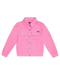 Джинсовая куртка Dolce&Gabbana, розовый Dolce&gabbana