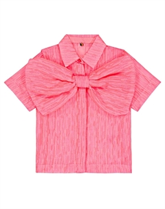 Топ с бантом, розовый Caroline bosmans