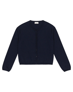 Хлопковый кардиган, синий Il gufo