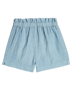 Льняные шорты, синий Il gufo