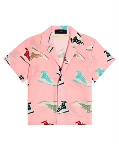 Рубашка Skel Top с принтом, розовый Amiri