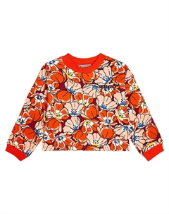 Толстовка из хлопка с цветочным принтом, разноцветный Kenzo