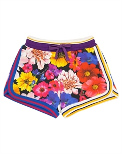 Хлопковые шорты с цветочным принтом Dolce&Gabbana, разноцветный Dolce&gabbana
