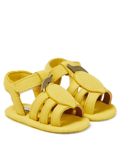 Сандалии Baby Sadie из кожи, желтый Donsje